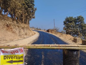 ट्रयाक खुलेको २९ वर्षपछि कालोपत्र सुरु